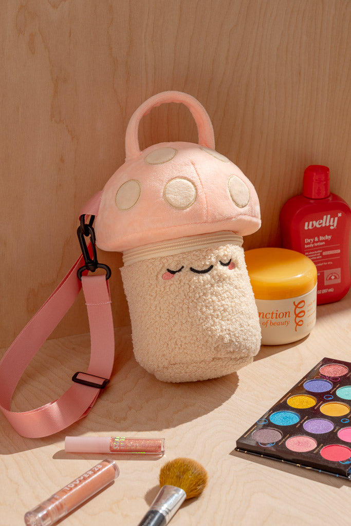 Cartoon Cute Plush Makeup Bag Travel Roomy Cosmetic Pouch - Temu