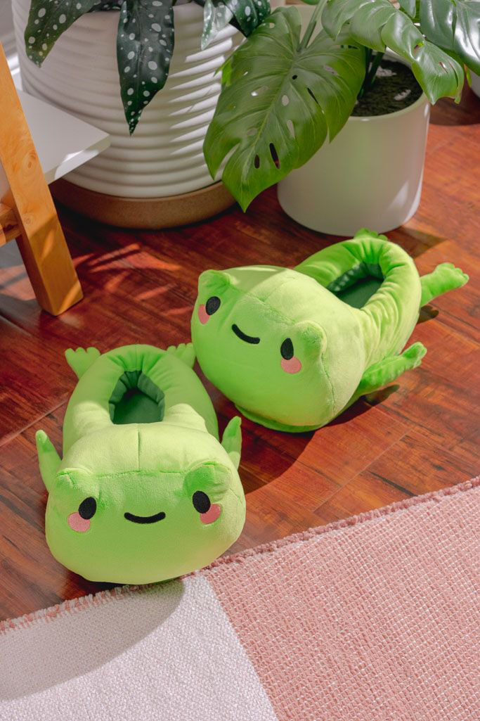 Frog discount house slippers