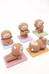 Hank Yeti Doing Yoga Blind Box Figure