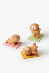 Hank Yeti Doing Yoga Blind Box Figure