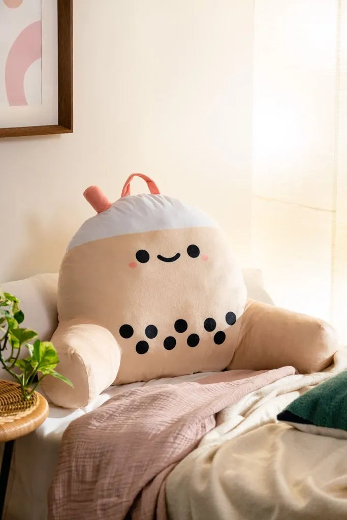 Pearl Boba Tea Plush Chair