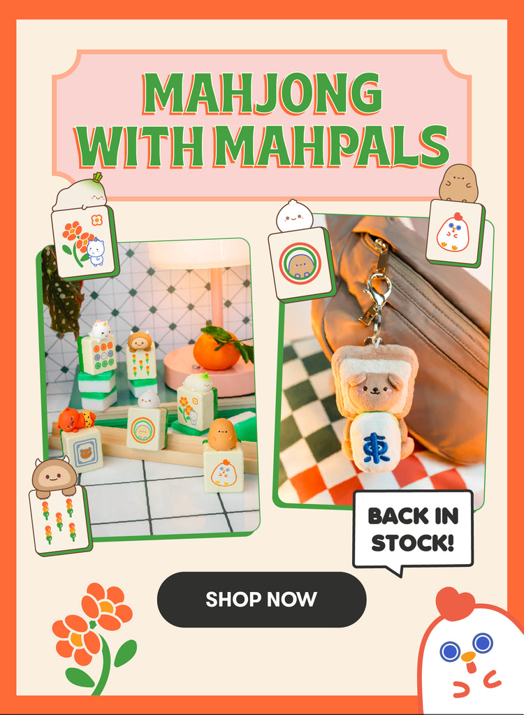 Back in Stock! Mahjong with MahPals. Shop now.