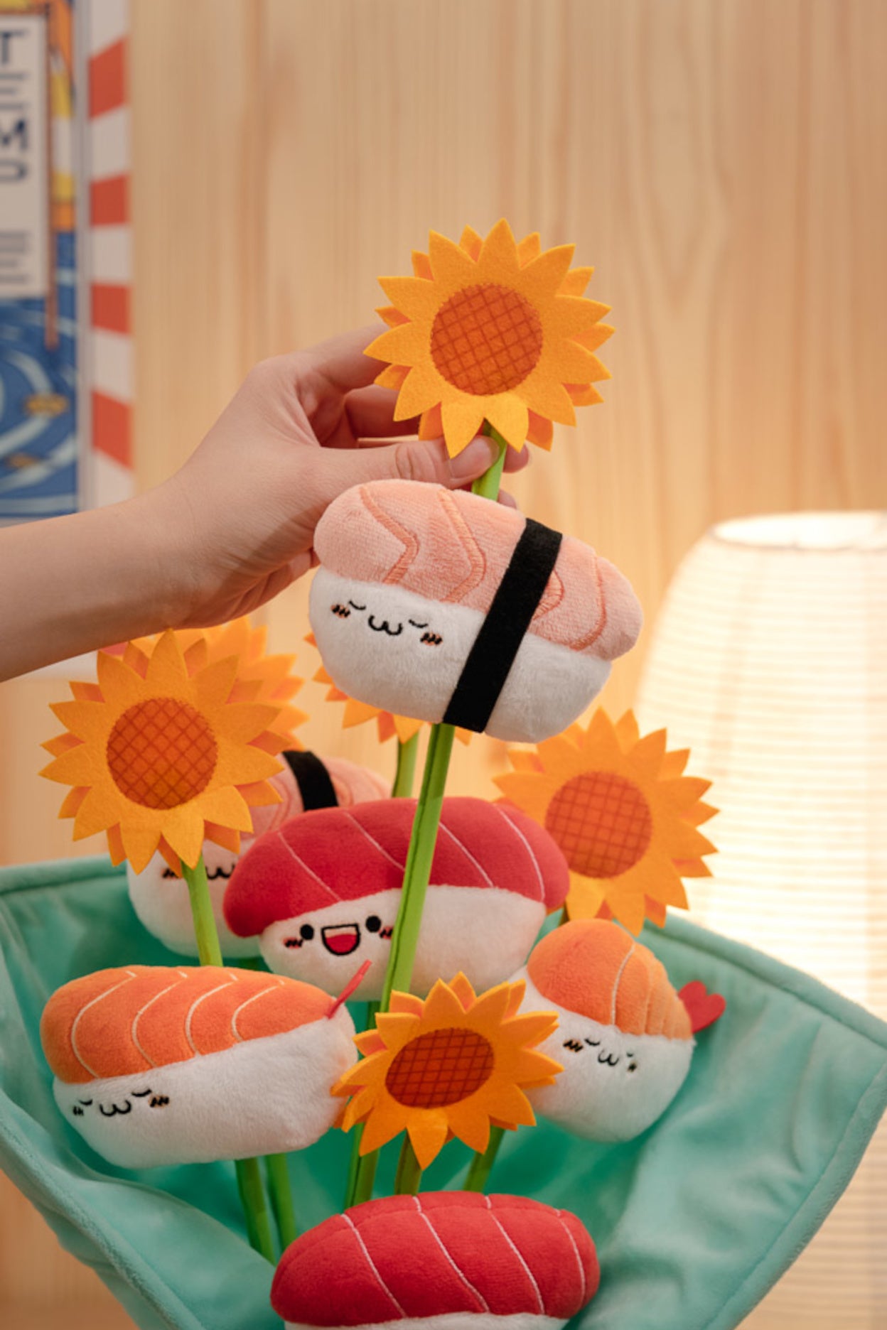 Smoko Sushi Trio Plush Bouquet