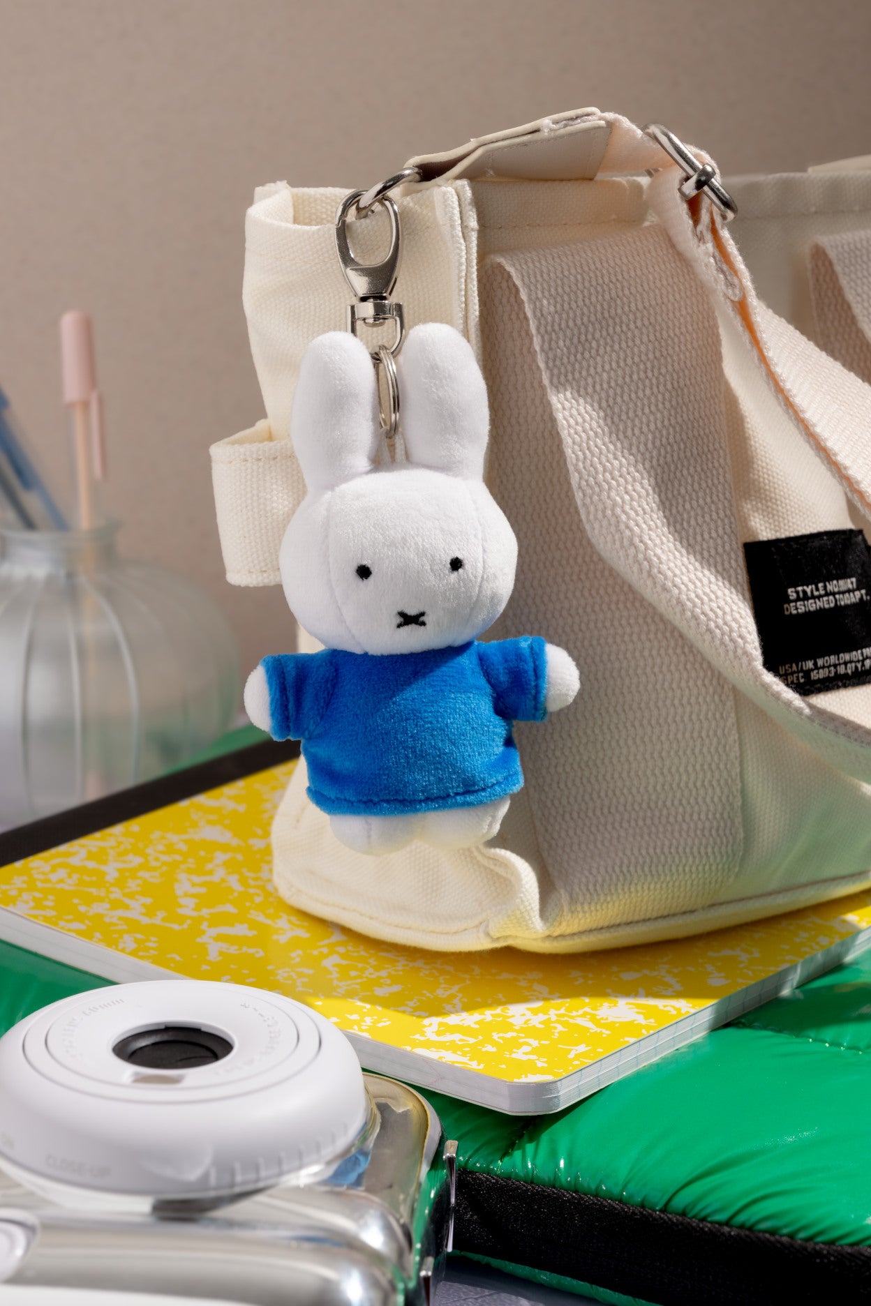 Smoko Miffy Standing Bag Charm