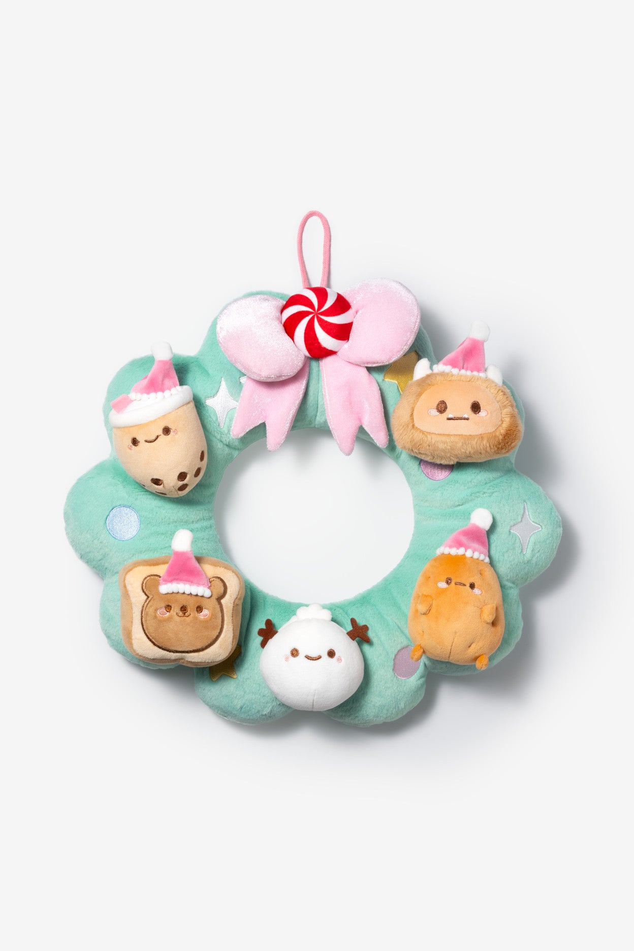 Smoko Friends Tinsel Town Plush Wreath