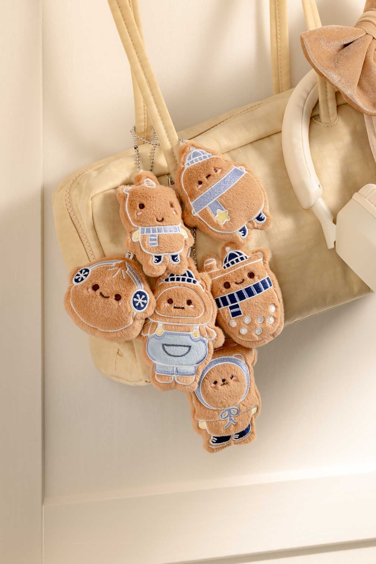 Smoko Friends Gingerbread Cookies Bag Charm Blind Box