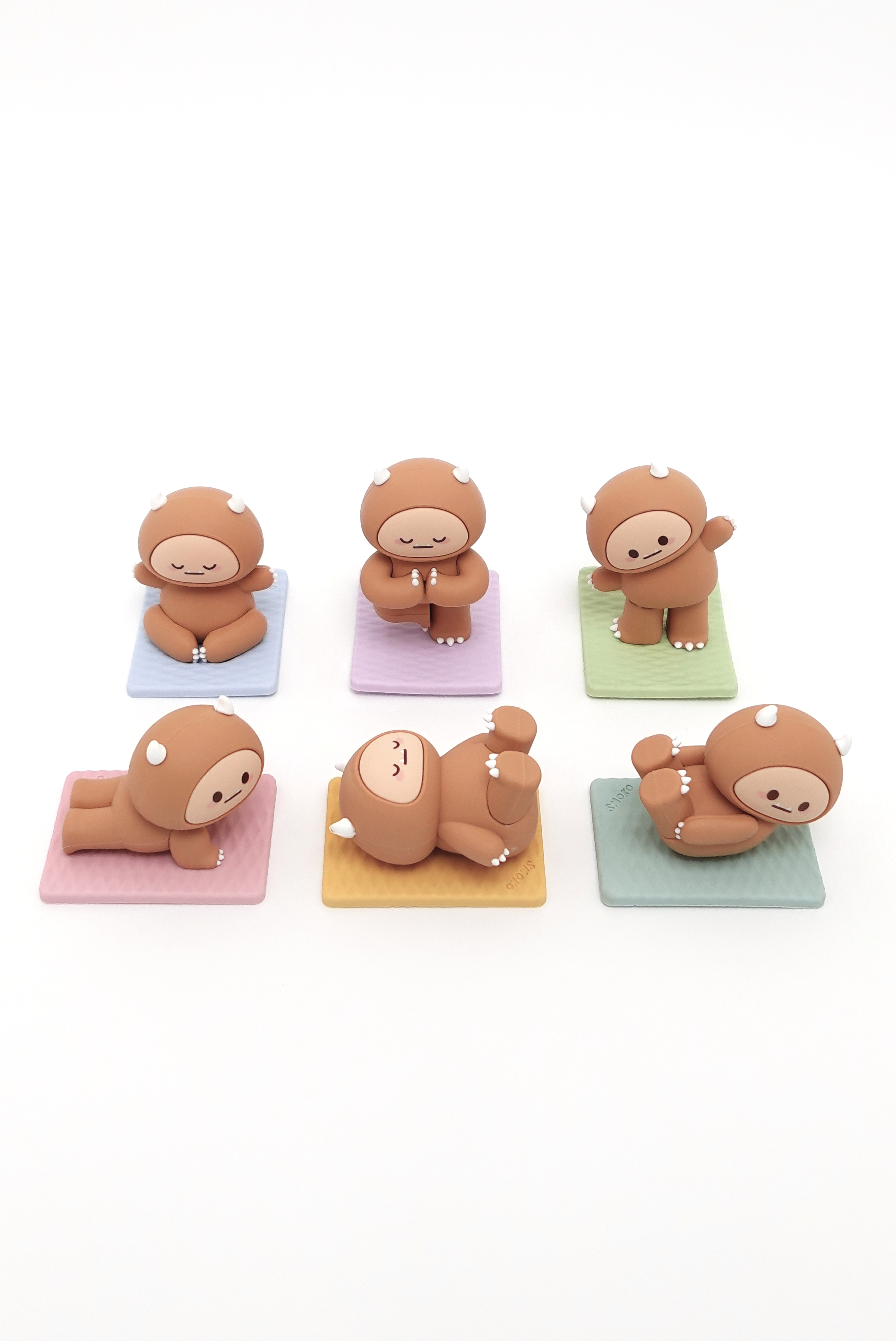 Hank Yeti Doing Yoga Blind Box Figure