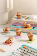 Hank Yeti Doing Yoga Blind Box Figure