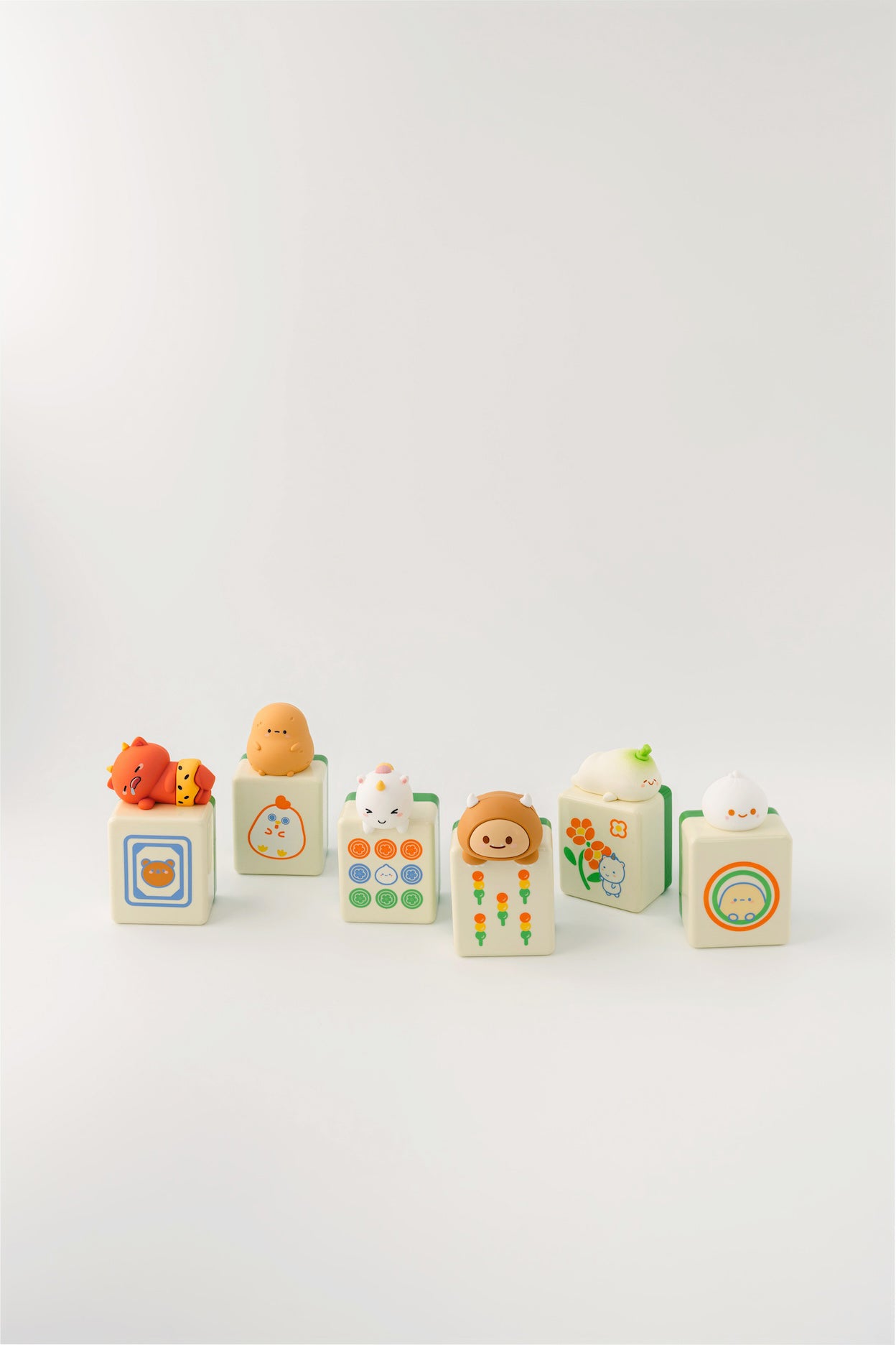 Smoko Friends Mahjong Blind Box Figure