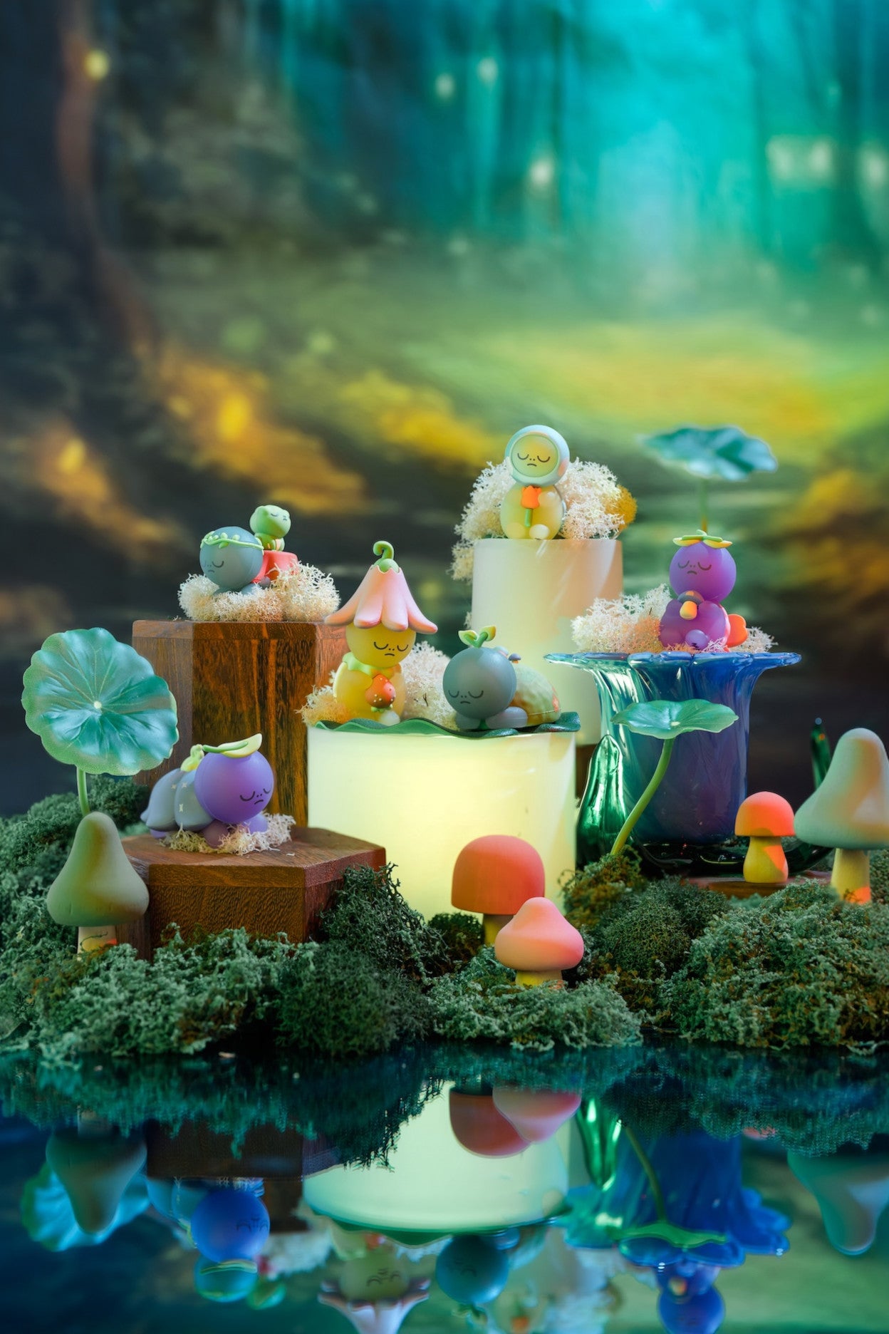 Smoko Kawawa Turtles Forest Whimsy Blind Box Figure