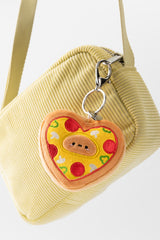 Pizza Heart Tayto Potato Bag Charm