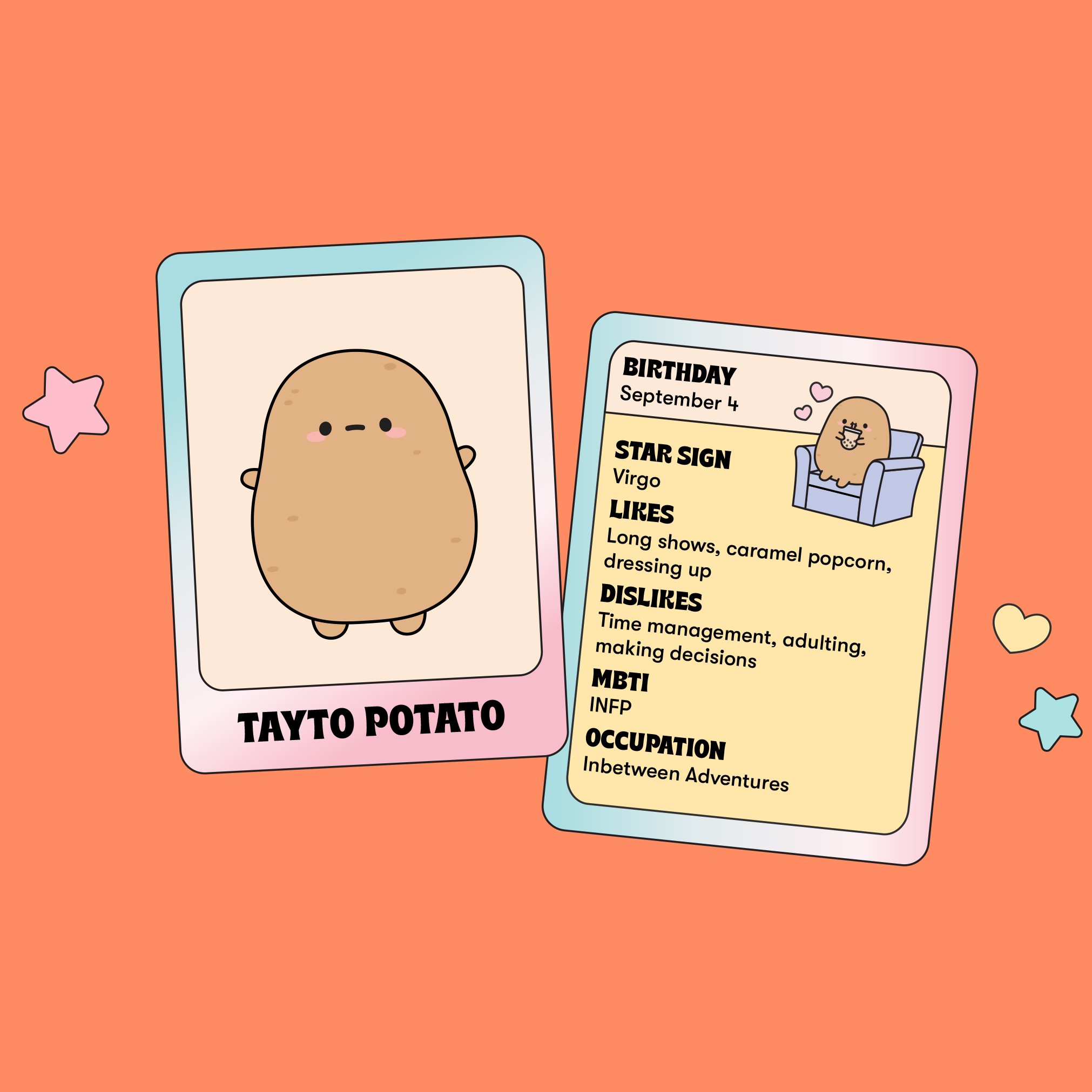 Pumpkin Tayto Potato Ambient Light – Smoko Inc