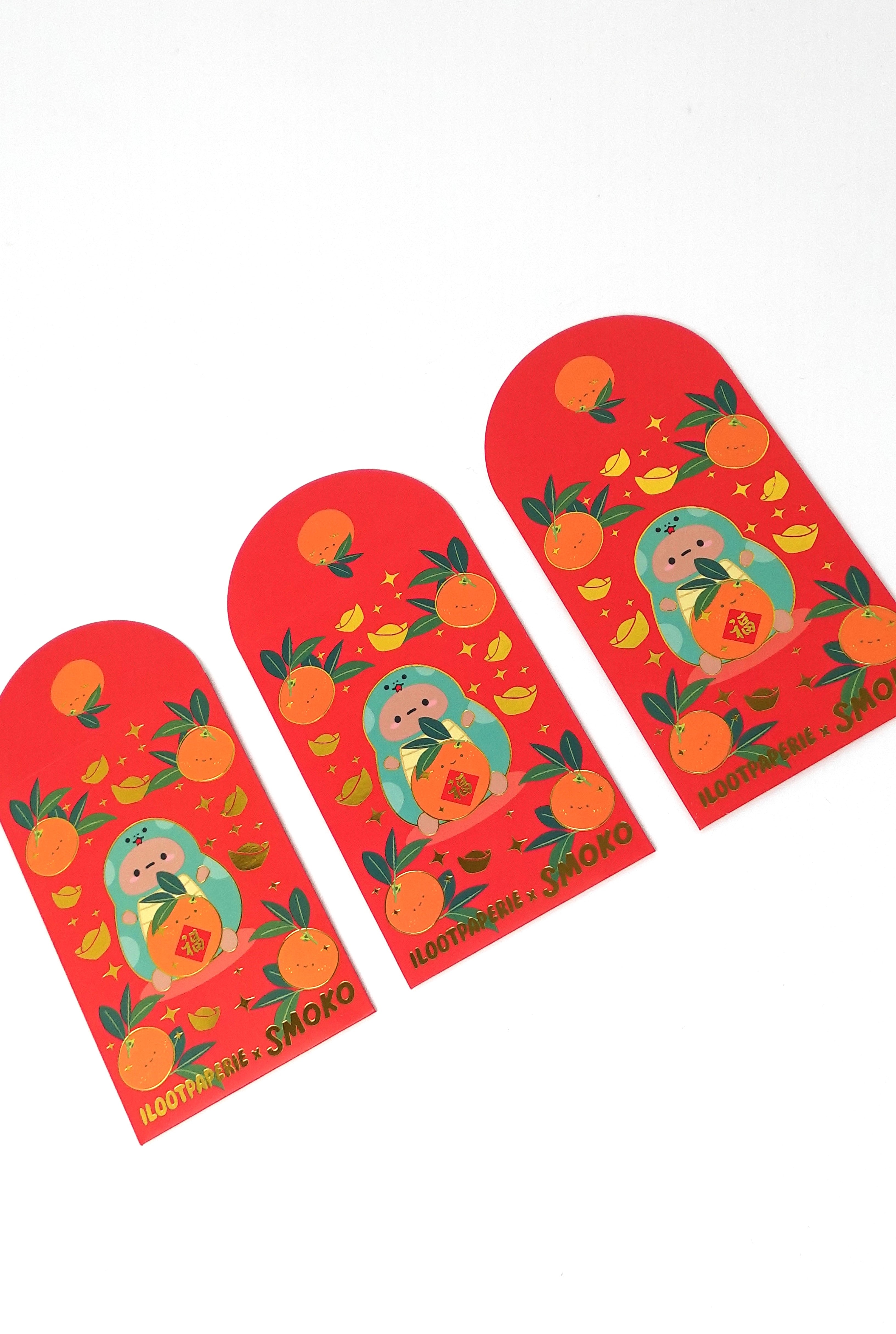 Snake Tayto Potato Bag Charm + Red Envelope Lunar New Year Bundle