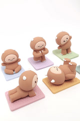 Hank Yeti Doing Yoga Blind Box Figure