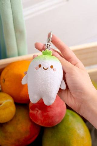 Midori Daikon Plush Keychain