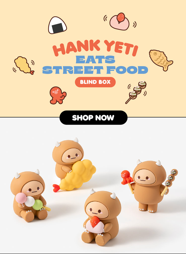 Hank Yeti Eats Street Food Blind Box