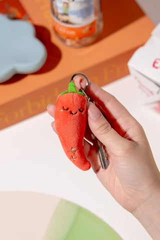 Milly Chili Pepper Plush Keychain