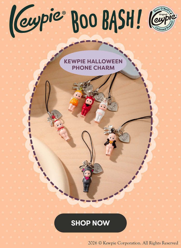 Kewpie Boo Bash! Kewpie Halloween Phone Charm. Shop Now.