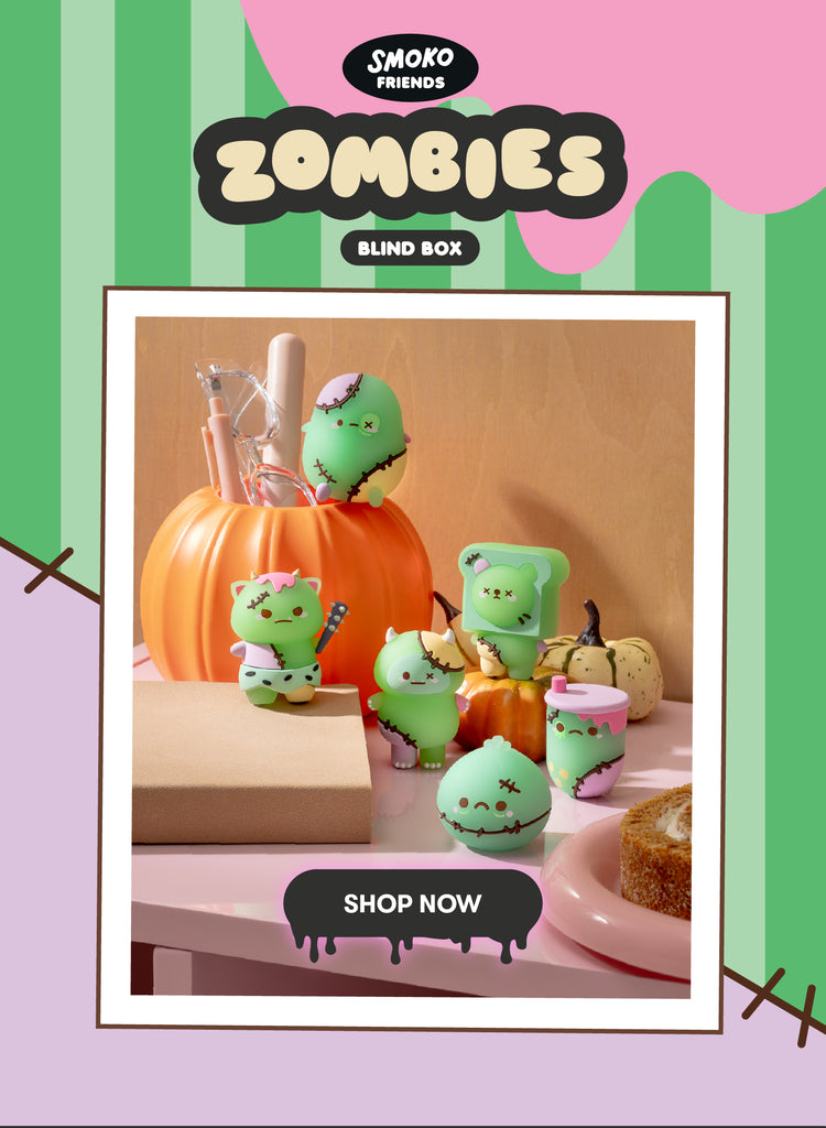 Smoko Friends Zombies Blind Box. Shop Now.