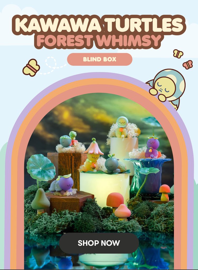 Kawawa Turtles Forest Whimsy