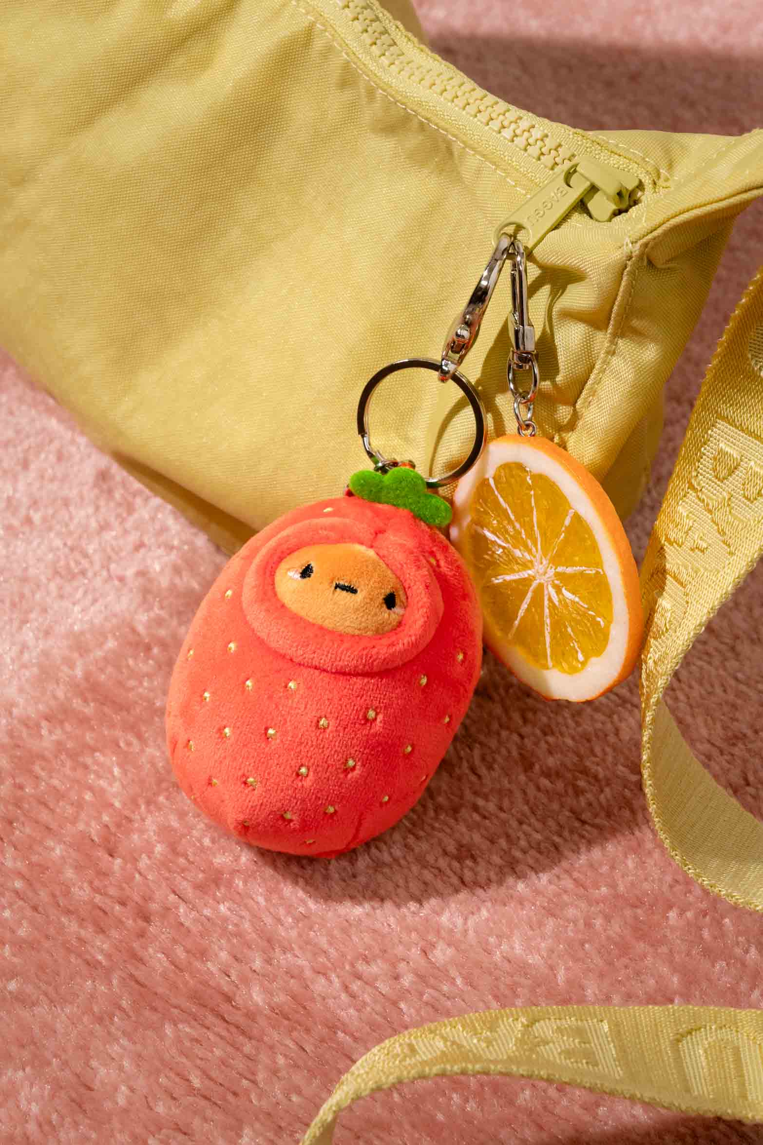 Strawberry Tayto Potato Bag Charm