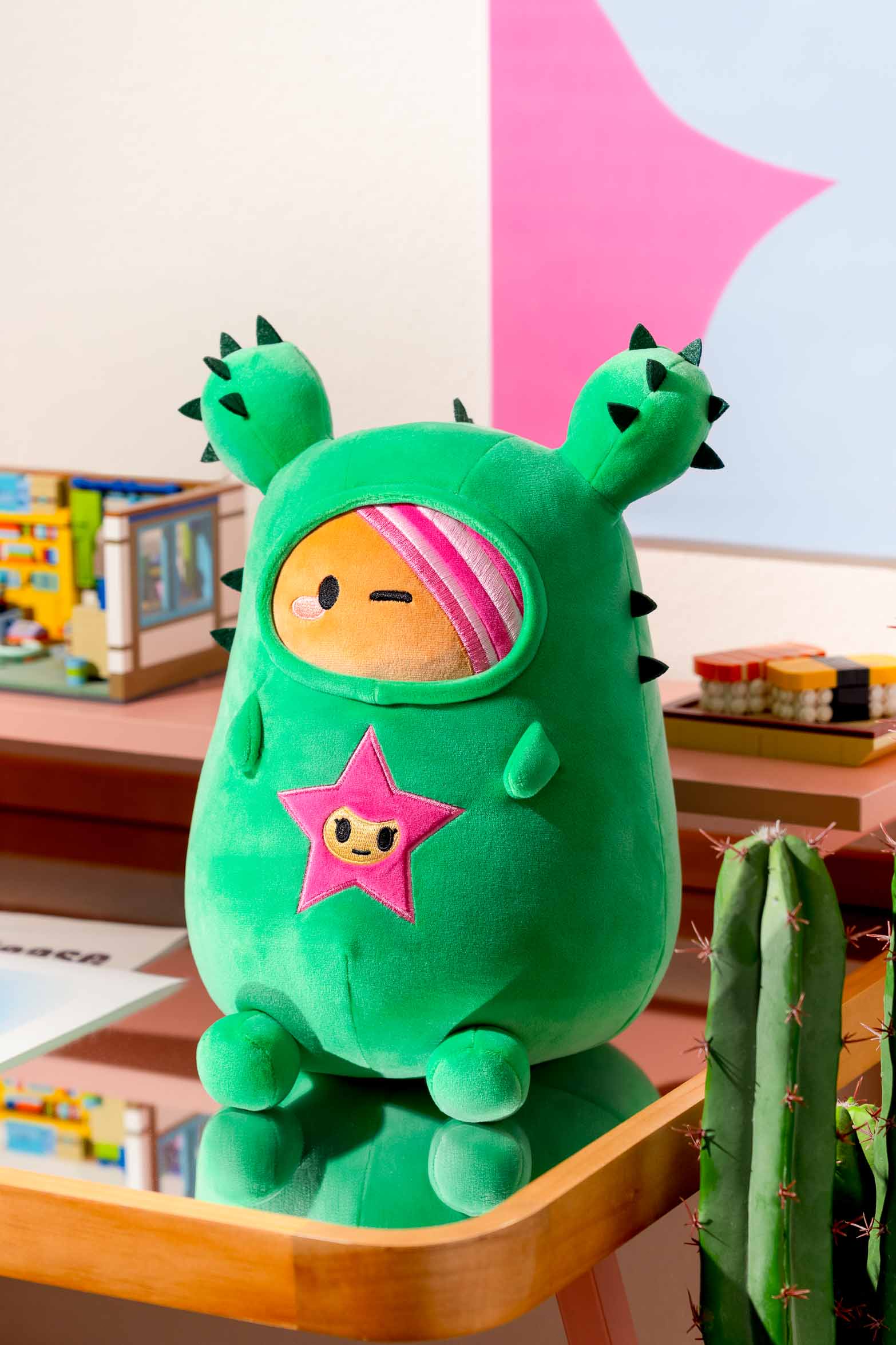 Smoko Tayto Potato Frog Mochi Plush - 10 Inch Super Soft Stuffed Toy
