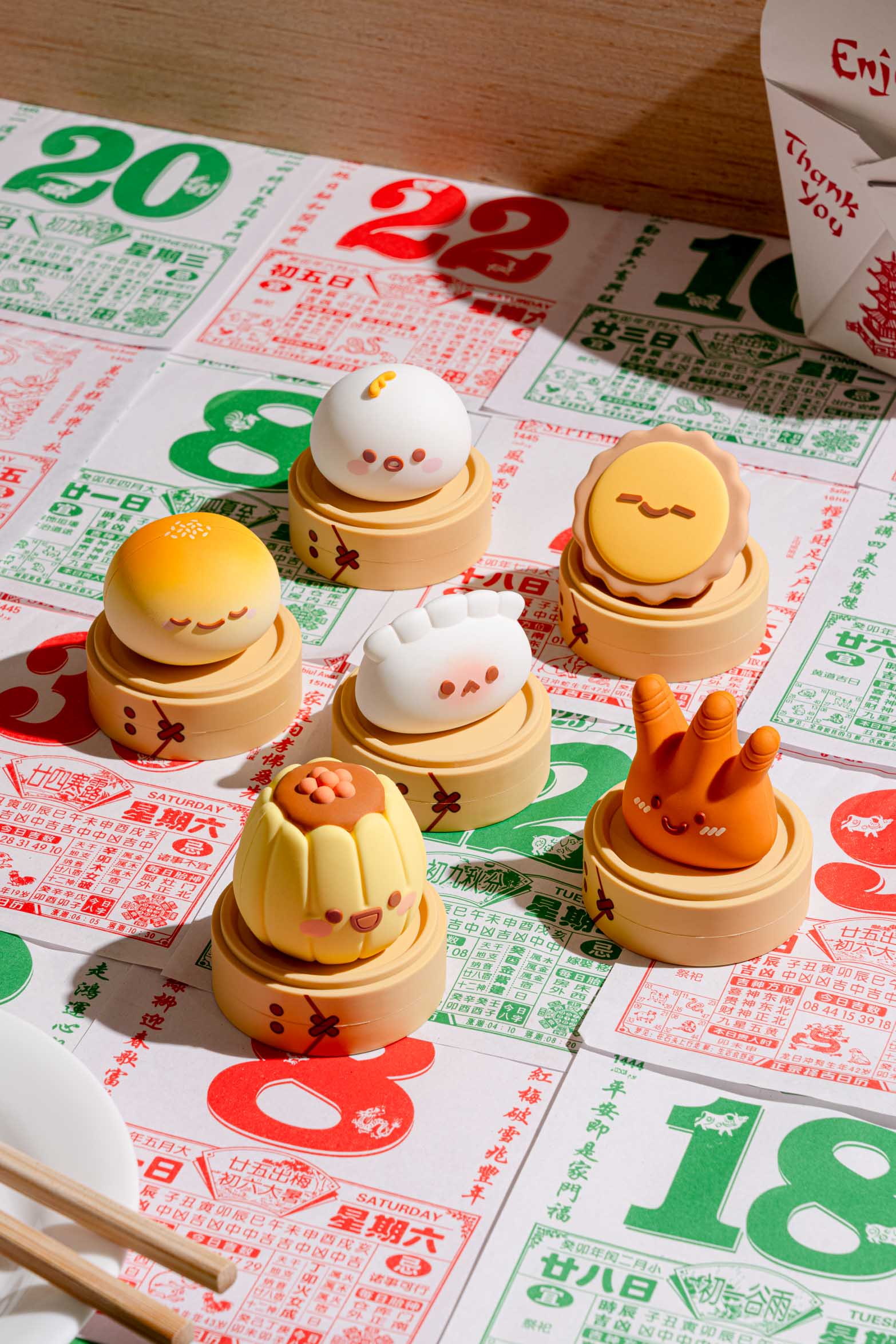 Smoko Dim Sum Friends Blind Box Figure
