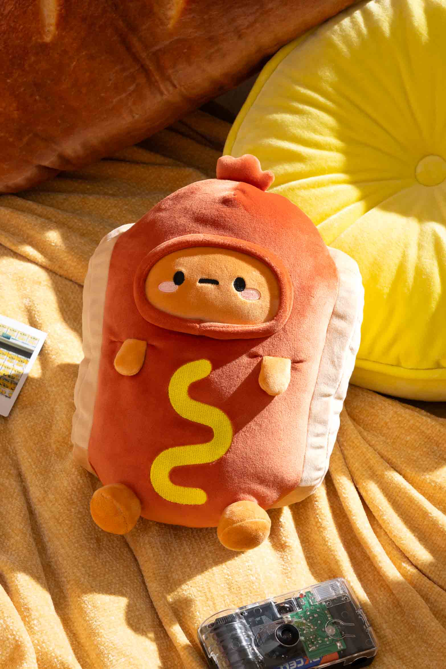 Hot Dog Tayto Potato Midi Mochi Plush