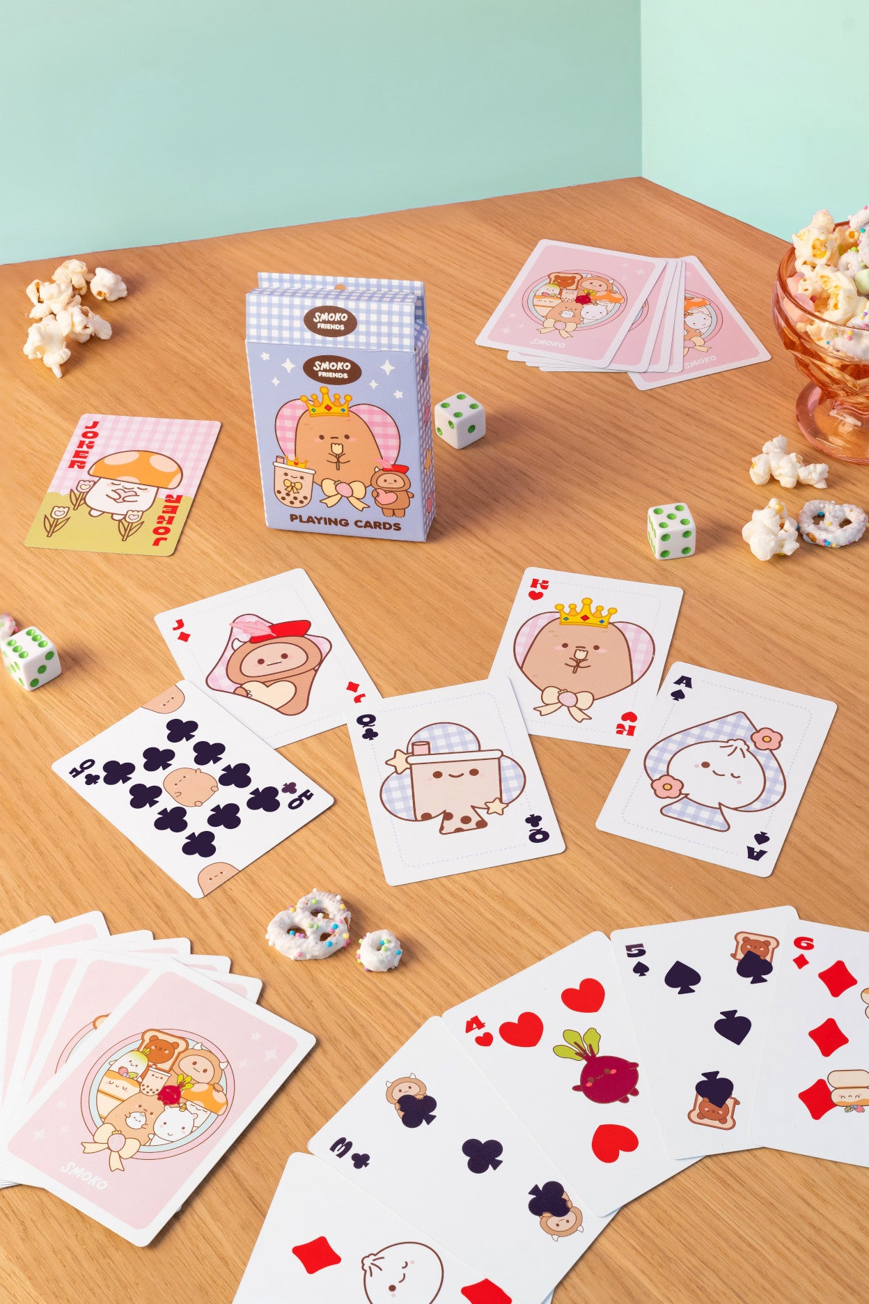 Smoko Friends Playing Card
