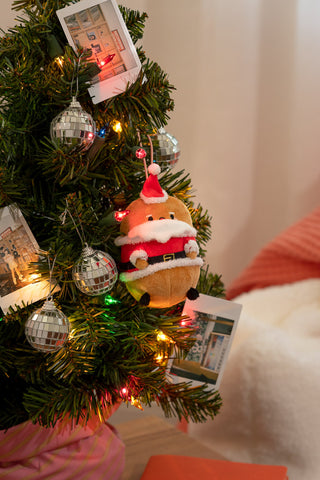 Santa Claus Tayto Potato Plush Ornament