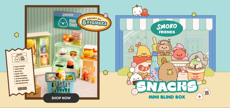 Smoko Friends Snacks Mini Blind Box. Shop Now.