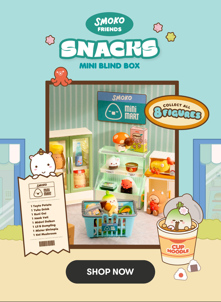 Smoko Friends Snacks Mini Blind Box. Shop Now.