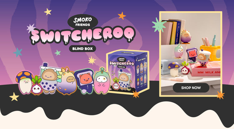Smoko Friends Switcheroo Blind Box. Shop Now.