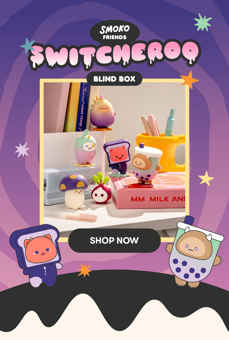 Smoko Friends Switcheroo Blind Box. Shop Now.