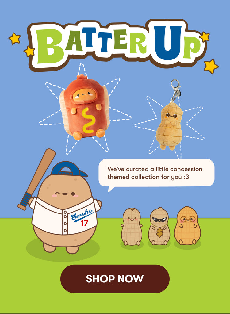 Batter Up. We've curated a little concession themed collection for you. Shop Now.