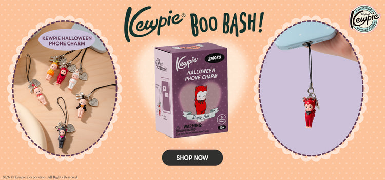 Kewpie Boo Bash! Kewpie Halloween Phone Charm. Shop Now.