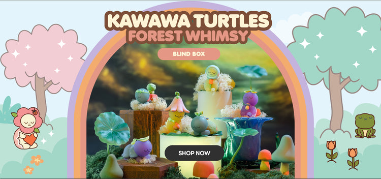 Kawawa Turtles Forest Whimsy