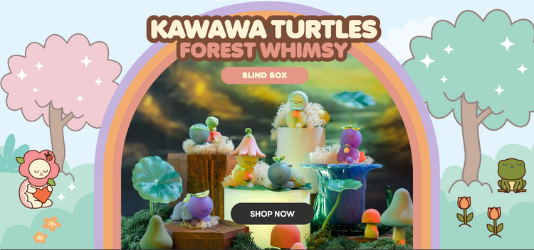 Kawawa Turtles Forest Whimsy