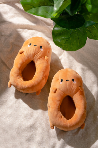 Tayto Potato Plush Slippers