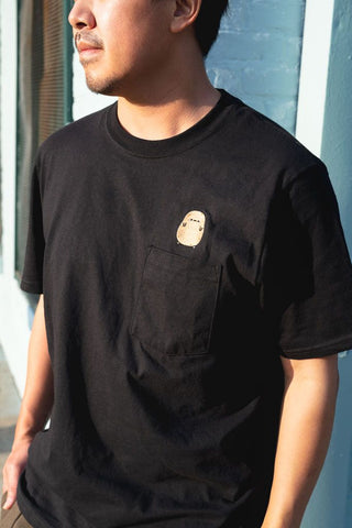 Tayto Potato Embroidered Pocket Tee