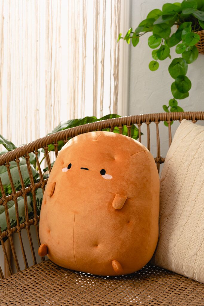 Bokkusu Potato Stuffed Animal Toys, Weird Potato Plush Pillow,Funny Food  Adorable Plushies Decompression Toy Birthday Xmas Gift for Kids Toddler