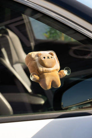 Barry Toast Plush Window Clinger